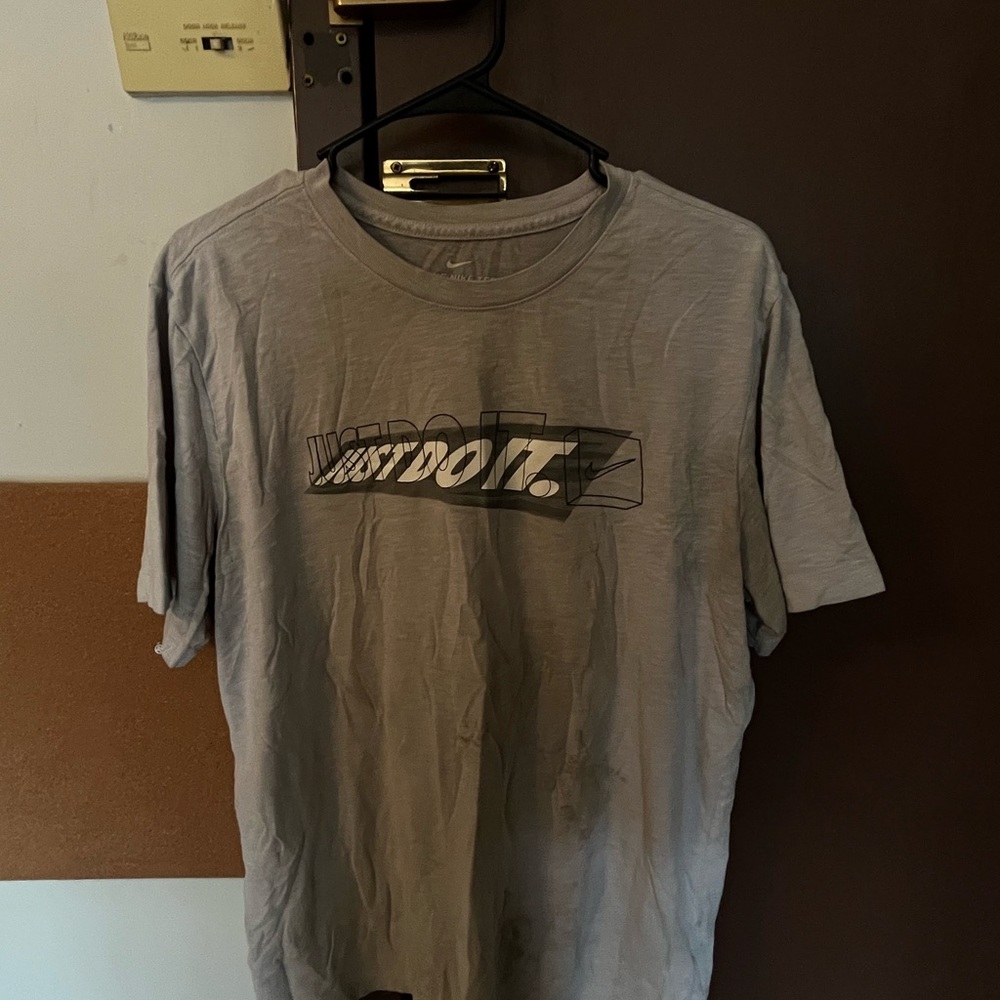Nike Just Do It Gray Men's Tee